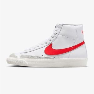 Nike Blazer Mid '77 With Red Swoop